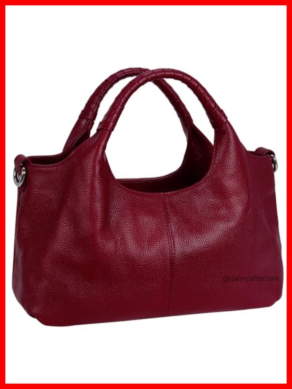 Genuine Leather Satchel Women Purse Crossbody Shoulder Hobo Bag